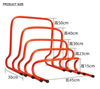 OK8101 barreiras de velocidade para treinamento de futebol